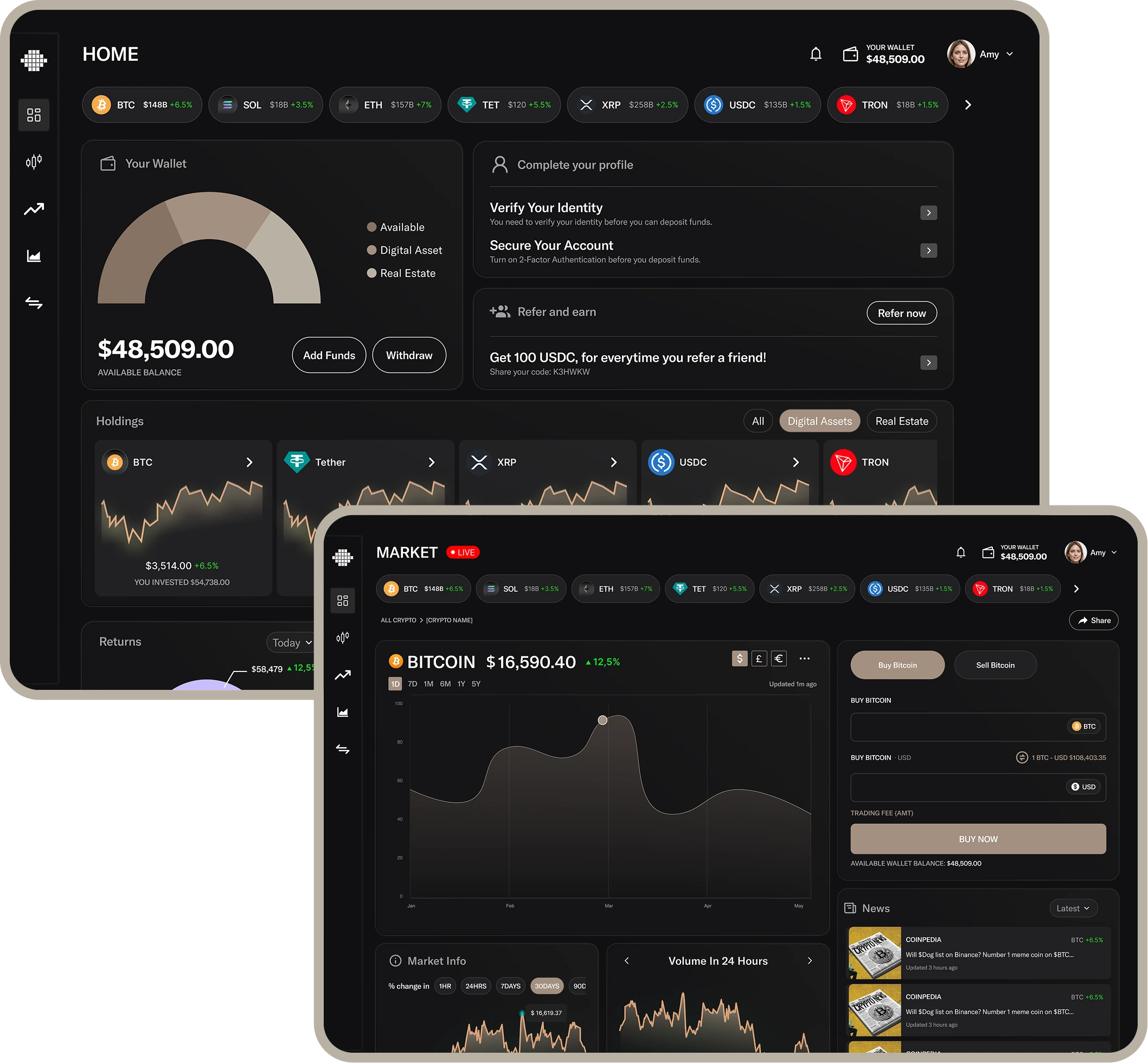 UX/UI Design visual